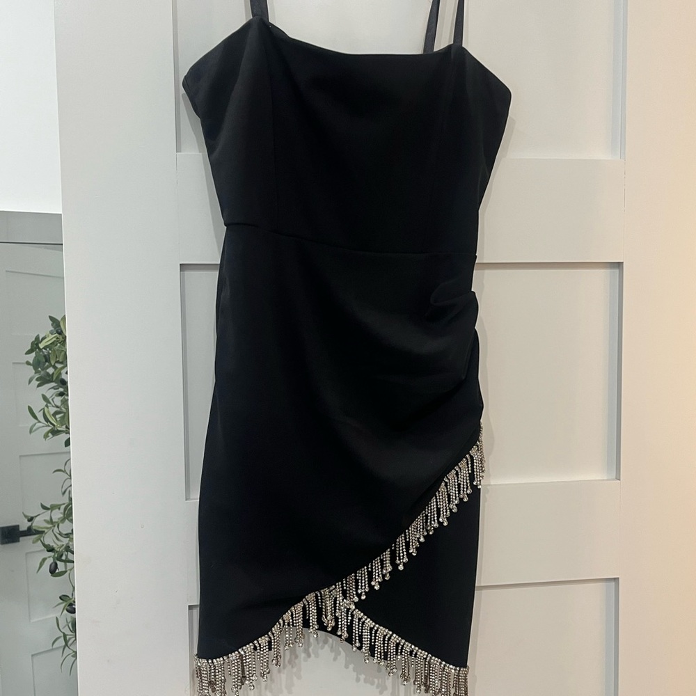 Black party dress